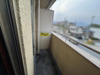 北面バルコニー