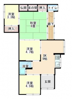 北宇和郡鬼北町大字近永の中古一戸建ての画像