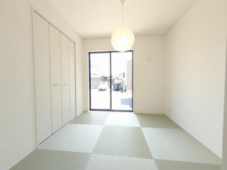 ４．５帖・リビング横には使い勝手の良い和室を配置