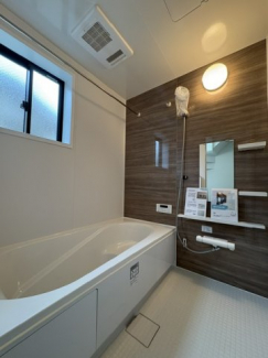 1坪タイプのお風呂は浴室乾燥機付き