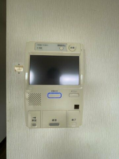 安心のカメラ付きインターホン