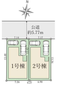 神戸市垂水区西舞子９丁目の新築一戸建ての画像