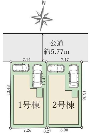 神戸市垂水区西舞子９丁目の新築一戸建ての画像