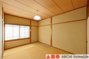 ２Ｆの６帖和室。※２階部分はリフォームされておりません